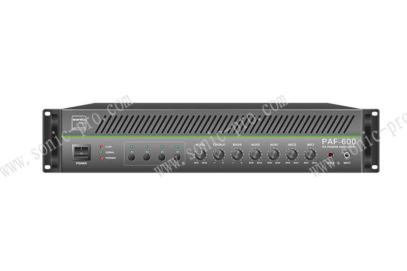 甘肃PAF-600 四分区合并式定压功放（600W）