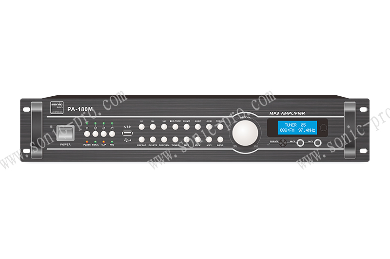 甘肃PA-180M MP3功放 (180W)