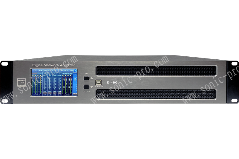 甘肃D-4600  四通道带DSP+Dante数字功率放大器